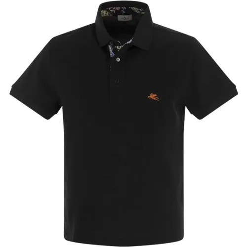 Etro - Tops > Polo Shirts - Black - ETRO - Modalova