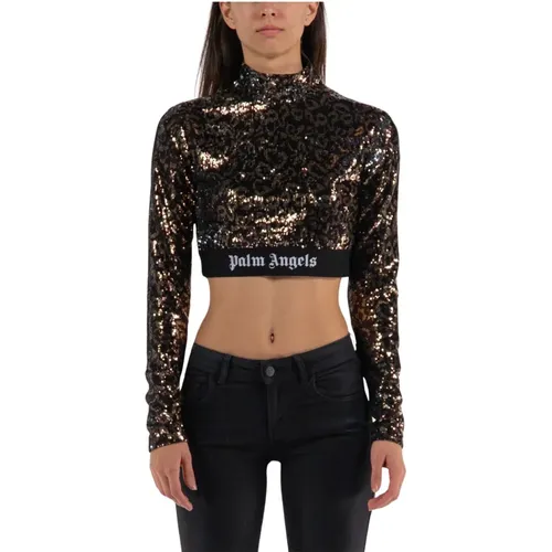 Tops > Long Sleeve Tops - - Palm Angels - Modalova