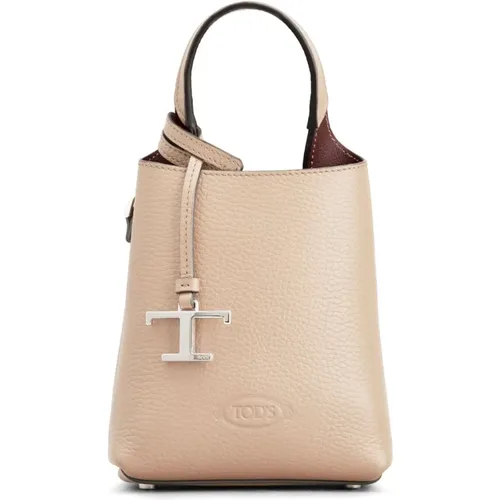 Tod's - Bags > Handbags - Beige - TOD'S - Modalova