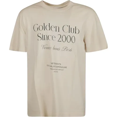 Tops > T-Shirts - - Golden Goose - Modalova