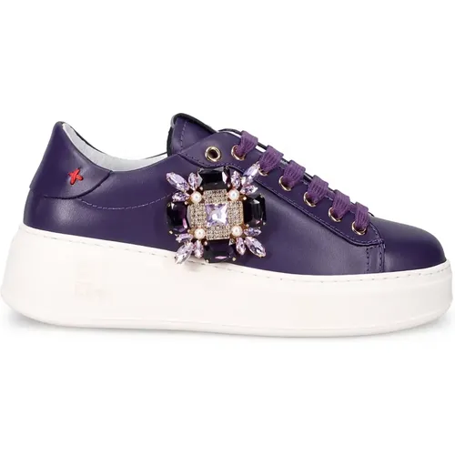 Gio+ - Shoes > Sneakers - Purple - Gio+ - Modalova