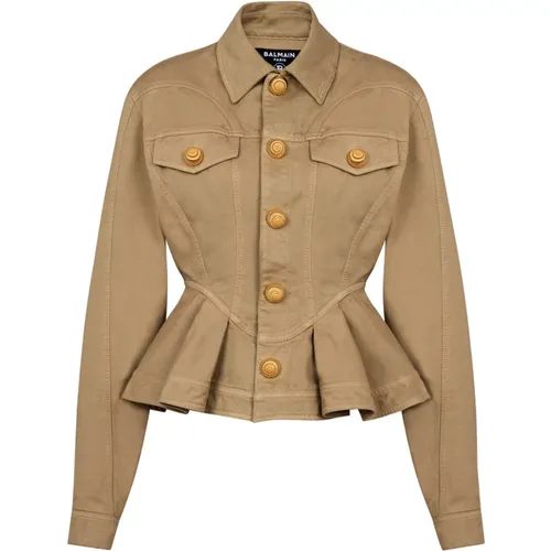 Jackets > Light Jackets - - Balmain - Modalova