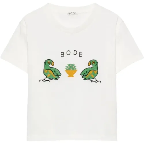 Bode - Tops > T-Shirts - Beige - Bode - Modalova