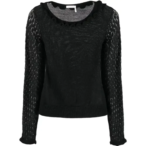 Knitwear > Round-neck Knitwear - - See by Chloé - Modalova