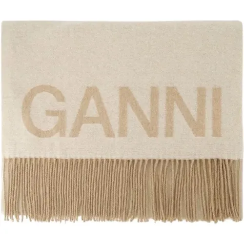 Accessories > Scarves > Winter Scarves - - Ganni - Modalova