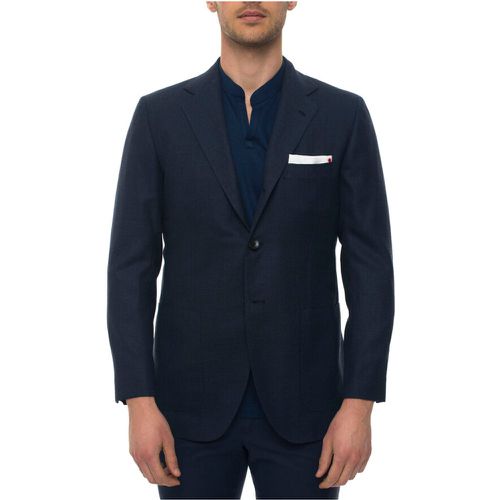 Deconstructed-unlined blazer with 3 buttons - Kiton - Modalova