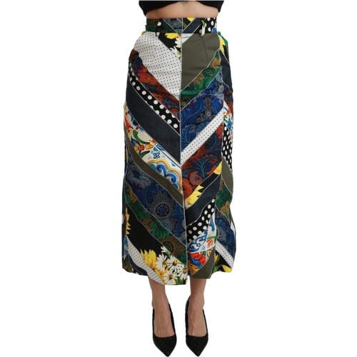 Jupe longue taille haute - Dolce & Gabbana - Modalova