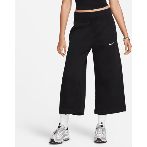 Nike - Pantalon de jogging large taille haute avec petit logo virgule - Noir  et voile