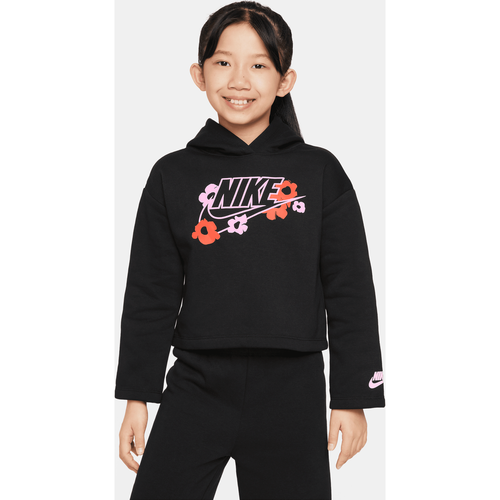 Sweat à capuche à motifs Floral Fleece pour enfant - Nike - Modalova