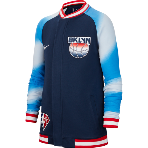 Veste à manches longues Dri-FIT NBA Brooklyn Nets Showtime pour ado - Nike - Modalova