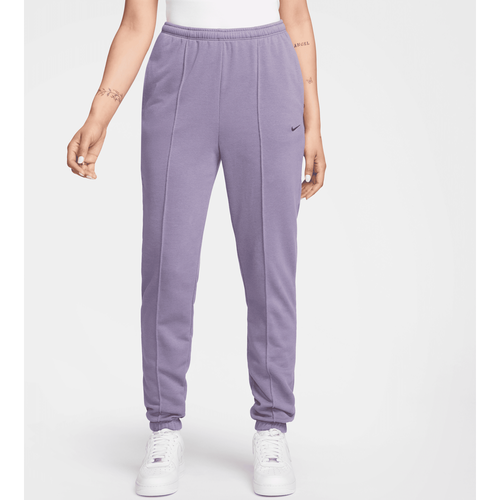 Pantalon de survêtement slim taille haute en tissu en molleton Sportswear Chill Terry pour femme - Nike - Modalova
