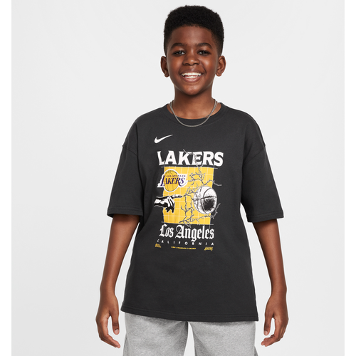T-shirt NBA Max90 Los Angeles Lakers Courtside pour ado (garçon) - Nike - Modalova