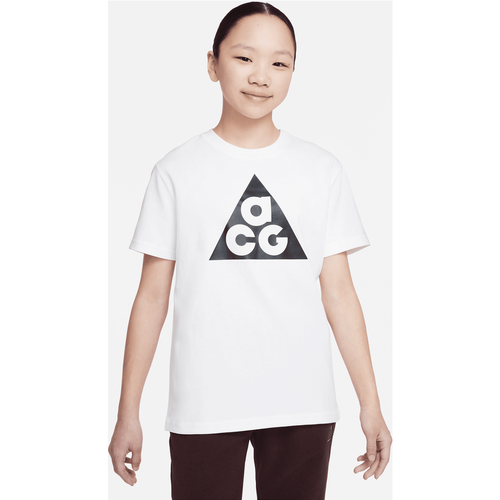 T-shirt Nike ACG pour ado - Blanc - Nike - Modalova