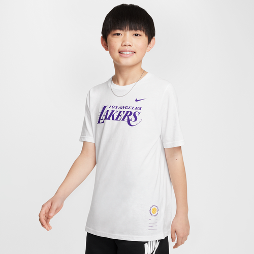T-shirt NBA Los Angeles Lakers Essential pour ado (garçon) - Nike - Modalova
