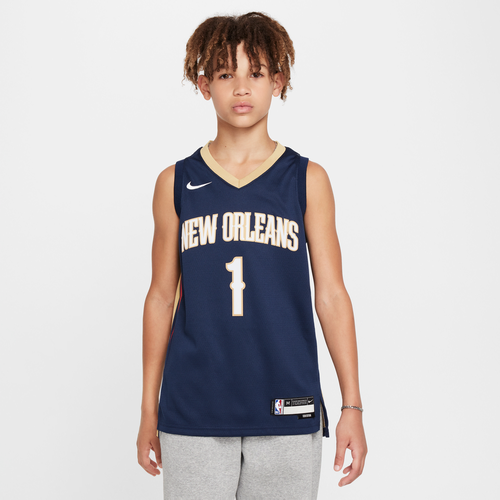 Maillot NBA Swingman New Orleans Pelicans 2023/24 Icon Edition pour ado - Nike - Modalova