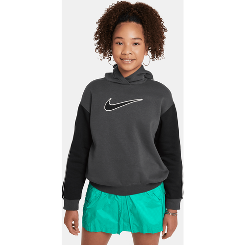 Sweat à capuche oversize en Fleece Sportswear pour ado (fille) - Nike - Modalova