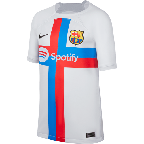 E maillot de foot Dri-FIT FC Barcelona 2022/23 Stadium pour ado - Nike - Modalova