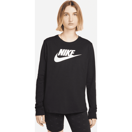 Tee-shirt à manches longues et logo Sportswear Essentials pour femme - Nike - Modalova