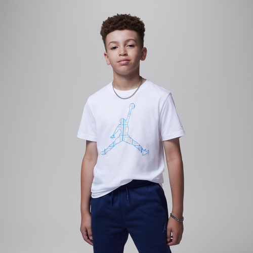 T-shirt avec Jumpman à motif écossais pour ado - Jordan - Modalova