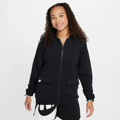 Sweat à capuche oversize en tissu Fleece Dri-FIT Sportswear pour fille - Nike - Modalova