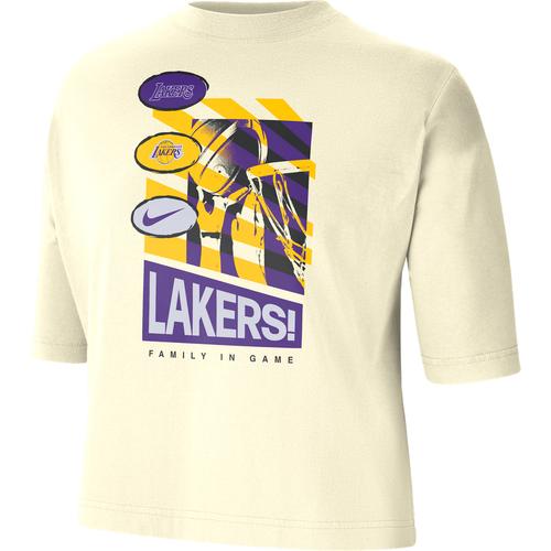 T-shirt ample NBA Los Angeles Lakers Courtside - Nike - Modalova