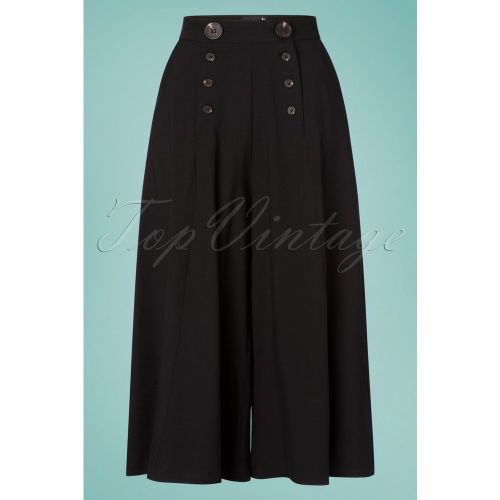Murphy Culottes Années 30 en Noir - bunny - Modalova
