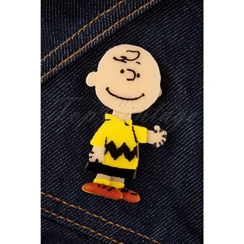 Charlie Brown Brooch - erstwilder - Modalova