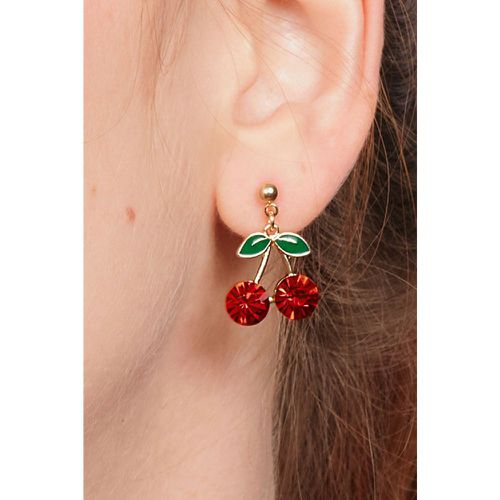 Boucles d'oreille Cherry Années 50 en - lovely - Modalova