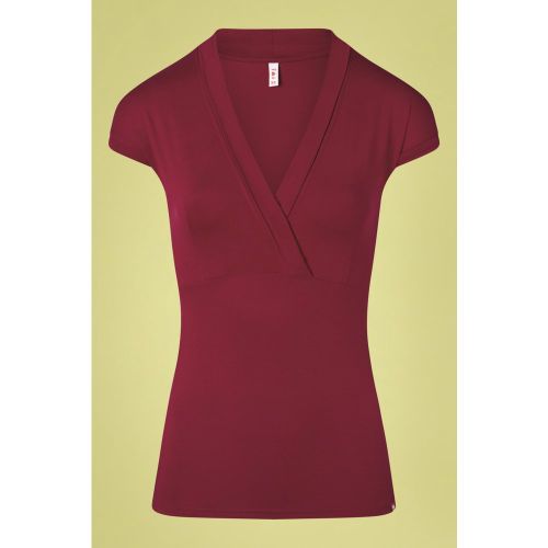 Mon Cher Cache-Coeur Top en Pinkish Foolish Cute - blutsgeschwister - Modalova