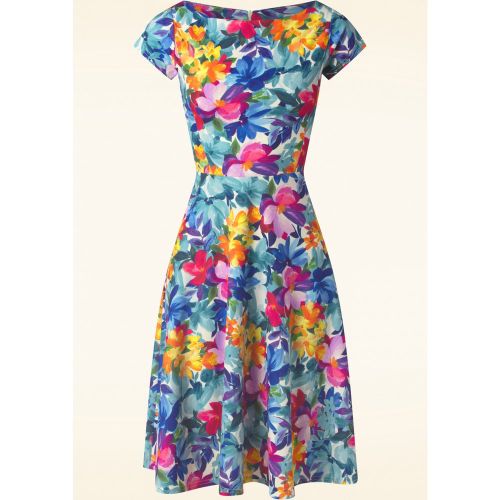 Robe Corolle Fleurie Reva en Multi - vintage chic for topvintage - Modalova