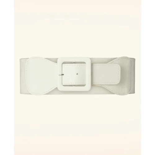 Ladies Day Out Square Belt en Blanc - Banned Retro - Modalova