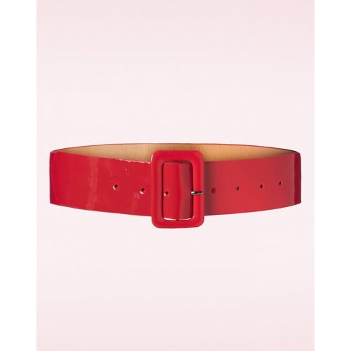 Sally Patent Belt en Rouge - collectif clothing - Modalova
