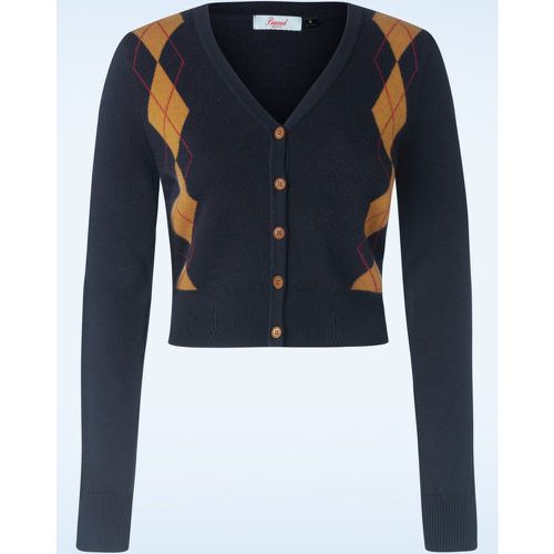 Cardigan Heritage Scandi en Marine - Banned Retro - Modalova