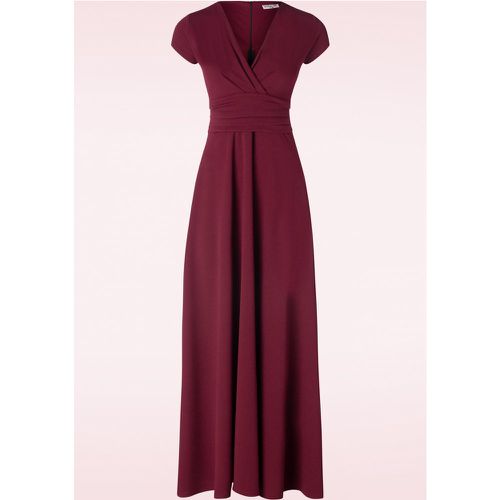 Robe Maxi Rinda en Bordeaux - vintage chic for topvintage - Modalova