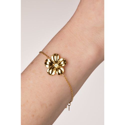 Bracelet Flower Power en plaqué or - Day&Eve by Go Dutch Label - Modalova