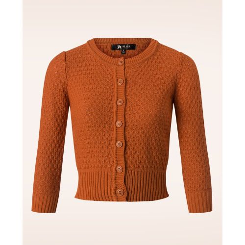 Jennie Cardigan en Orange - mak sweater - Modalova