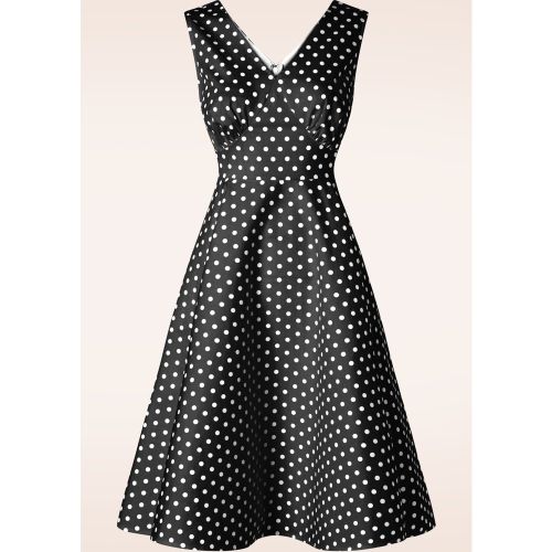 Robe corolle à pois Summer Spot en - Banned Retro - Modalova