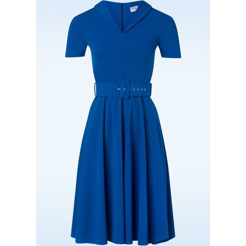 Robe corolle Roxy en bleu royal - vintage chic for topvintage - Modalova