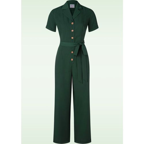 Pleased As Punch Jumpsuit en Vert - Banned Retro - Modalova