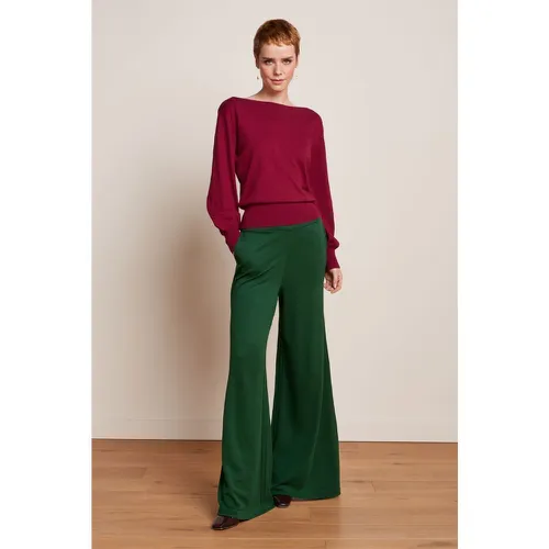 Pantalon palazzo Border Milano en crêpe sapin - king louie - Modalova