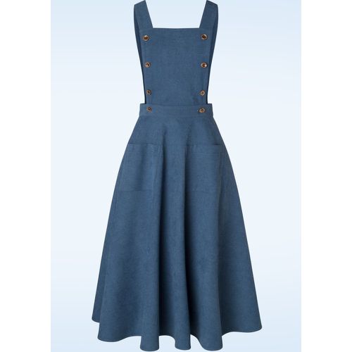 Book Smart Pinafore Swing Dress en - Banned Retro - Modalova