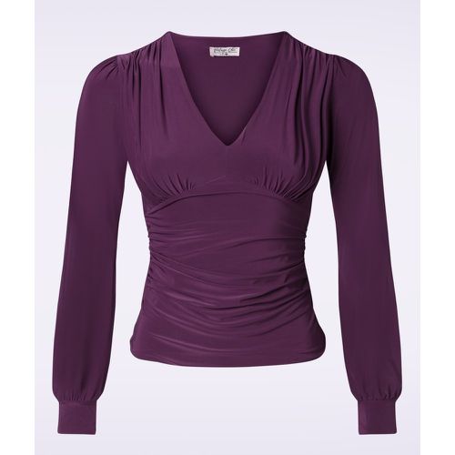 Haut Ella Slinky en violet - vintage chic for topvintage - Modalova