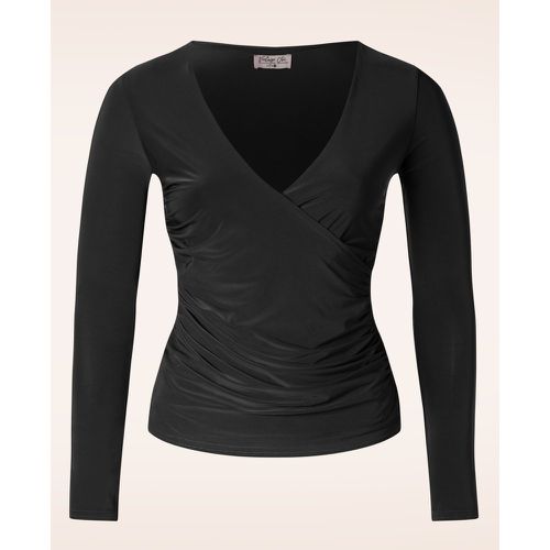 Top Maya Slinky en noir - vintage chic for topvintage - Modalova