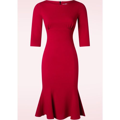 Robe crayon Laurie en rouge - vintage chic for topvintage - Modalova