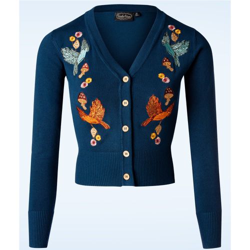 Ginny Woodland Cardigan en Bleu - Vixen - Modalova