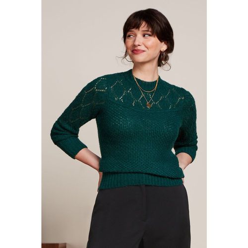 Pull Jeannie Yoke Farfalle en sapin - king louie - Modalova