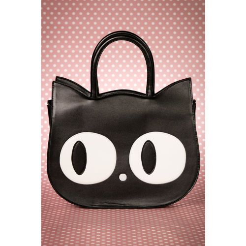 Lizzy The Big Eyed Cat Bag Années 50 en - Banned Retro - Modalova