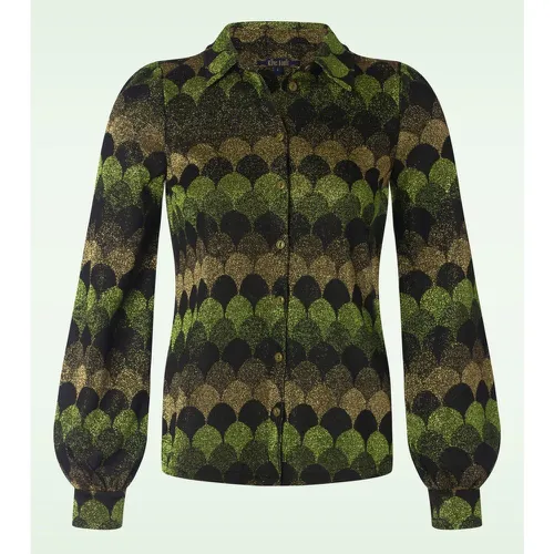 Chemisier Jacquard Maisie Diva en olive - king louie - Modalova