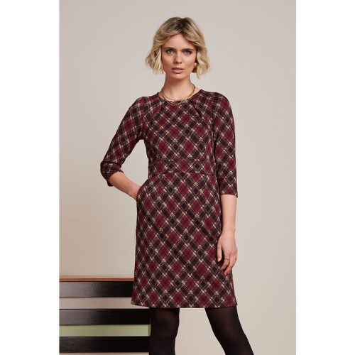 Robe Mona Riley en jacquard cabernet - king louie - Modalova