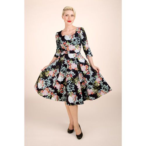 Robe Janet Floral swing en et multi - hearts & roses - Modalova